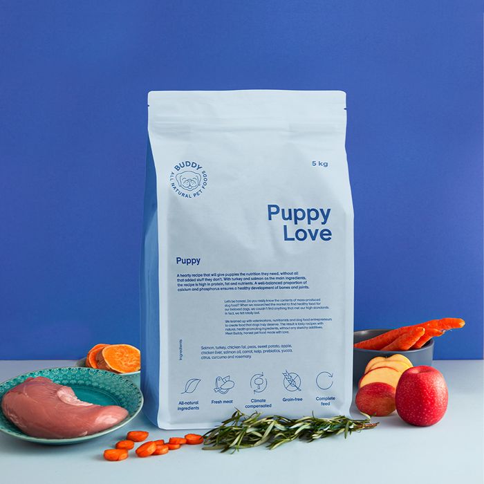 Buddy Pet Foods Puppy Love 2/5kg