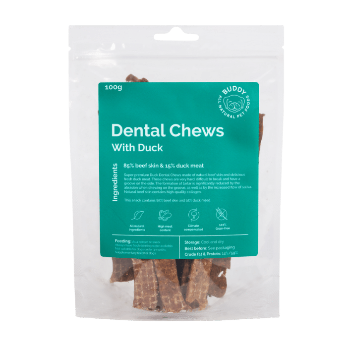 Buddy Pet Foods Dental Chew Venison/Duck 100g
