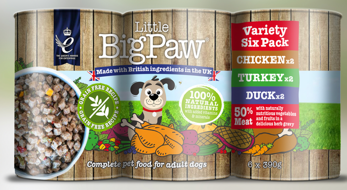 Little BigPaw Variety 6 pack 390g