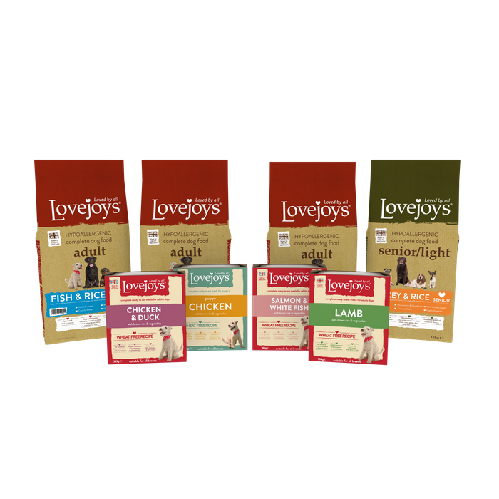 Lovejoys dog food top