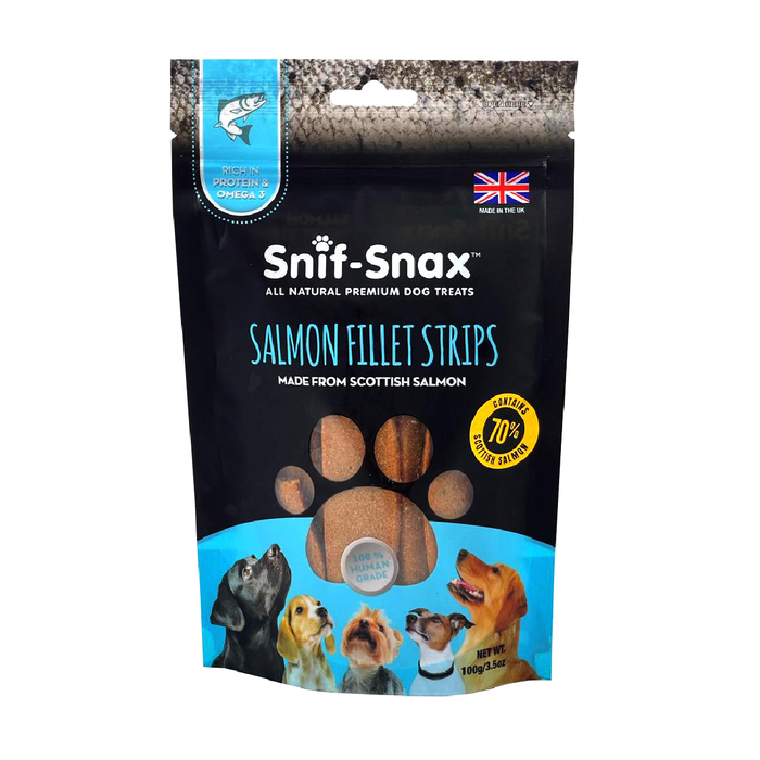 Salmon Fillet Strips 100g PATS 2024