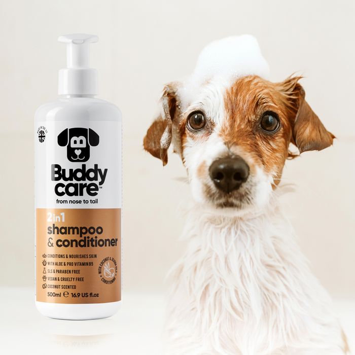 Buddycare 2in1 Dog Shampoo & Conditioner 500ml