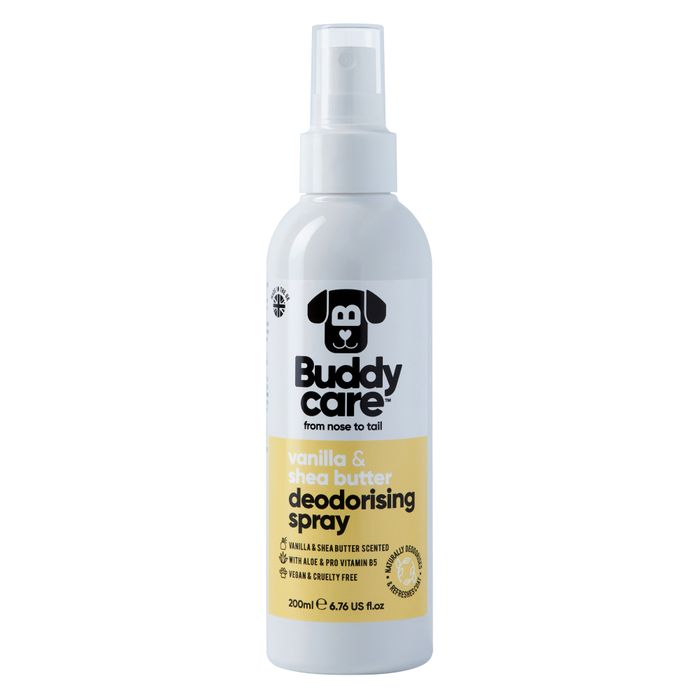 Buddycare Vanilla & Shea Butter Dog Deodorising Spray 200ml