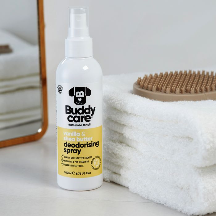 Buddycare Vanilla & Shea Butter Dog Deodorising Spray 200ml