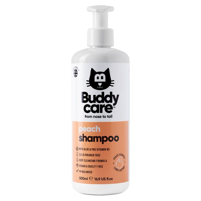 Buddycare Peach Cat Shampoo 500ml