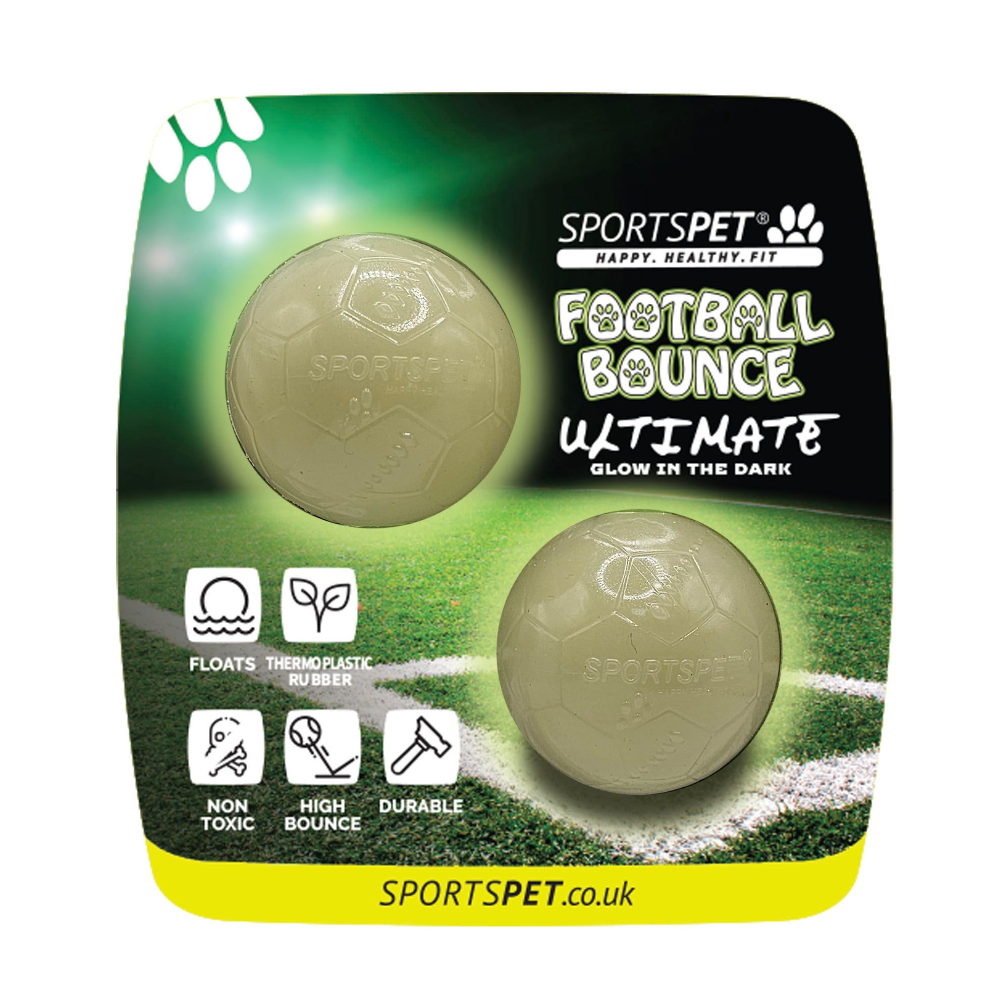 Football Bounce ULTIMATE Glow in the Dark