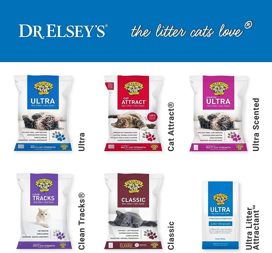 Save 20% on all Dr. Elsey's Cat Litter Products