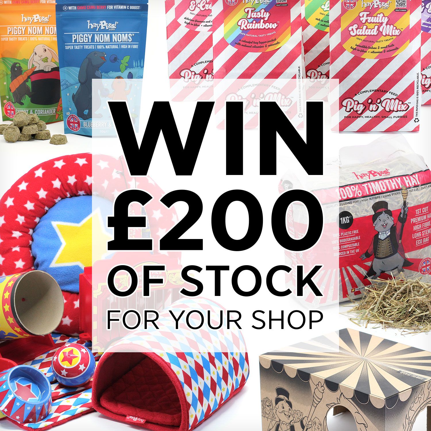 Win £200 of stock for your shop!