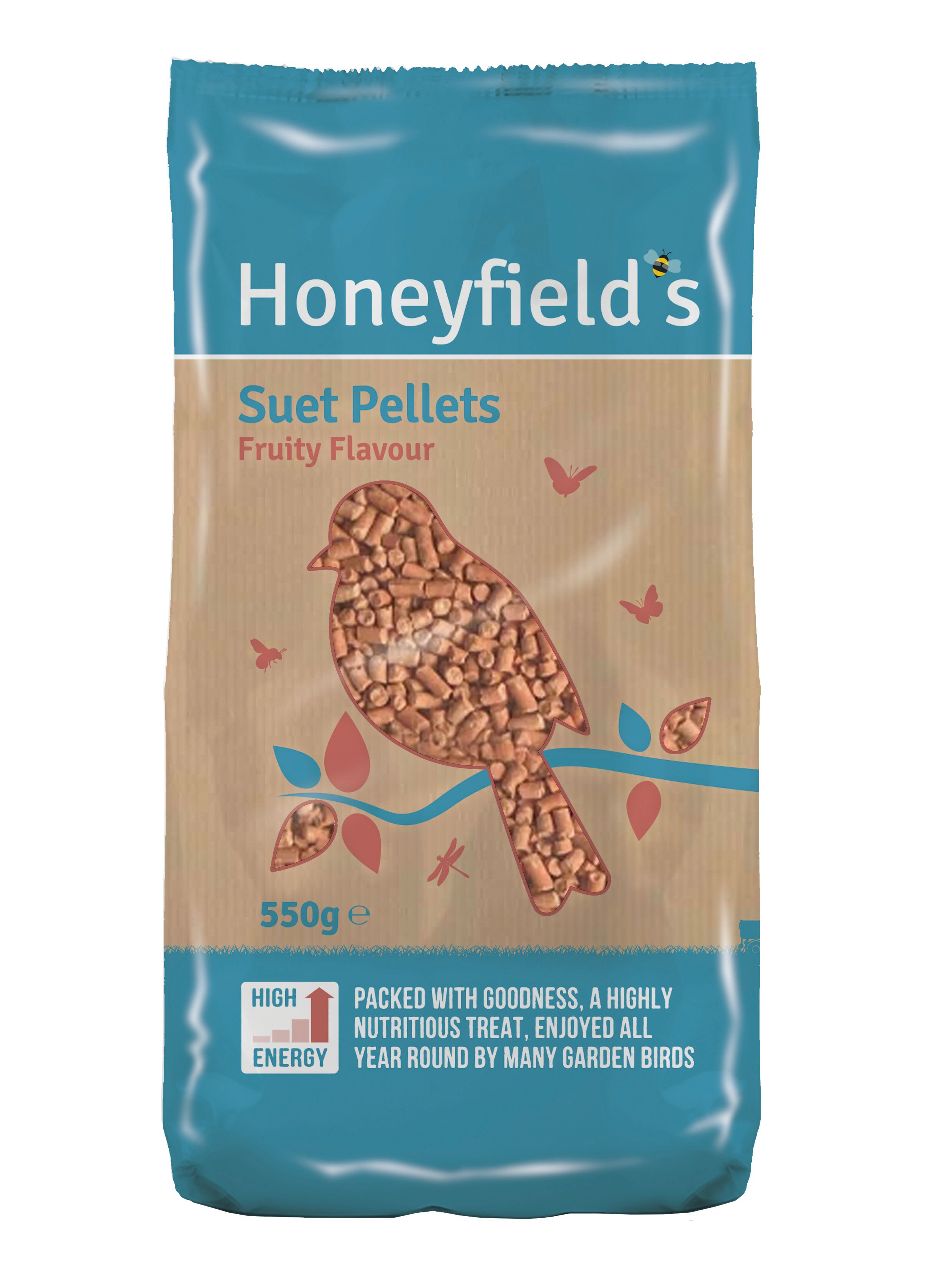 Honeyfield's Fruity Suet Pellets 550g