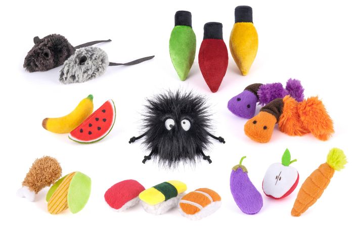 New P.L.A.Y. Collection of Cat Toys