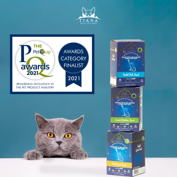 TIANA CHAMPIONS HALAL-FRIENDLY, FREEZE-DRIED CAT FOOD AS LOGICAL,                                          NEXT STAGE ‘PET HUMANISATION’