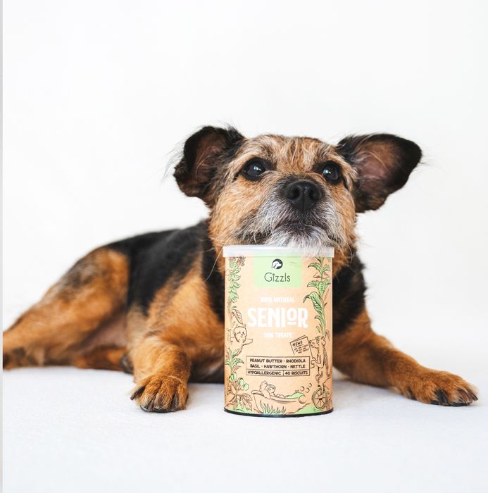 Gizzls 100% Natural Dog Treats for Seniors