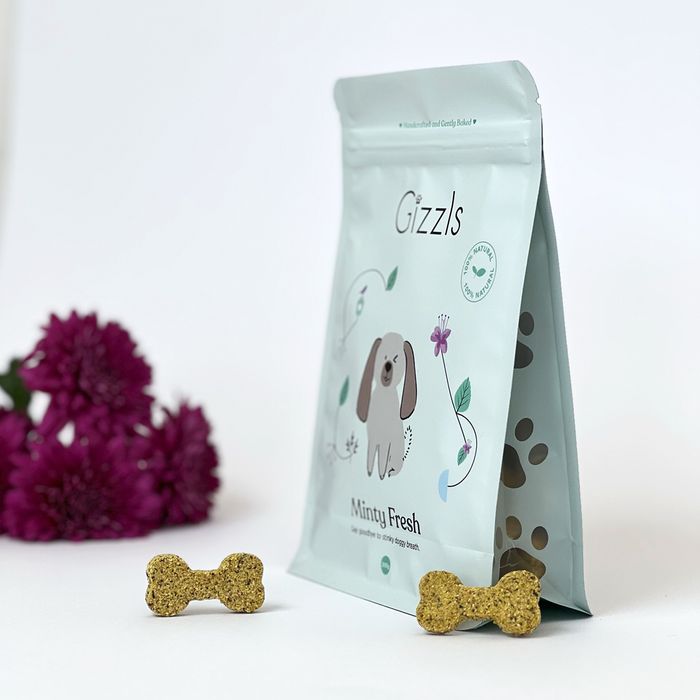 Gizzls Minty Fresh Dog Treats