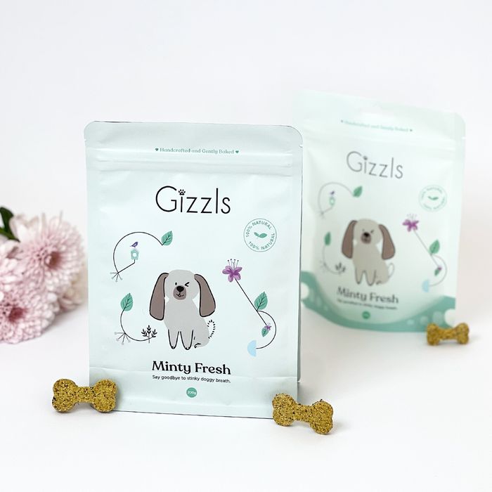 Gizzls Minty Fresh Dog Treats