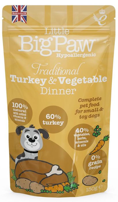 Little BigPaw Complete pet food for Small & Toy Dogs 85g/150g