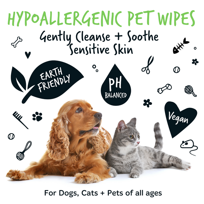 Fragrance Free Pet Wipes