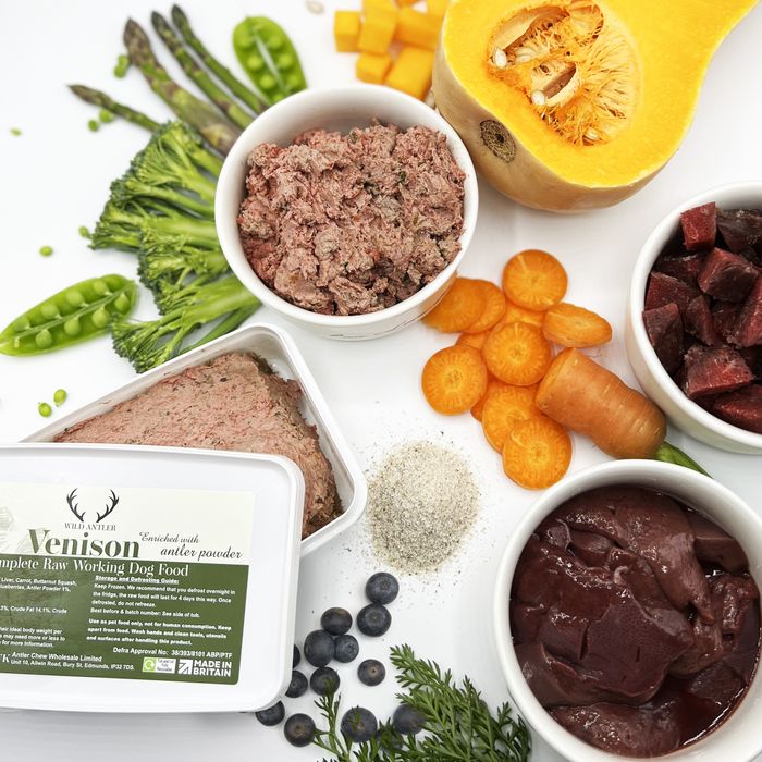 Venison Raw dog Food - Enriched with Antler Powder