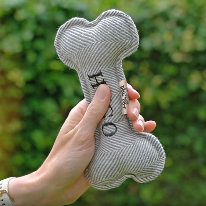 Personalised Squeaky Dog Toy