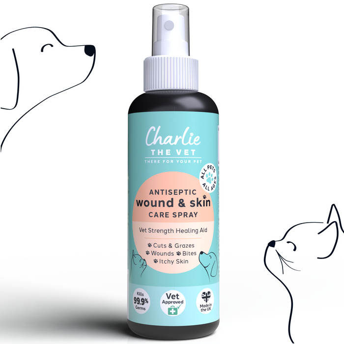 Charlie The Vet Antiseptic Wound & Skin Care Spray