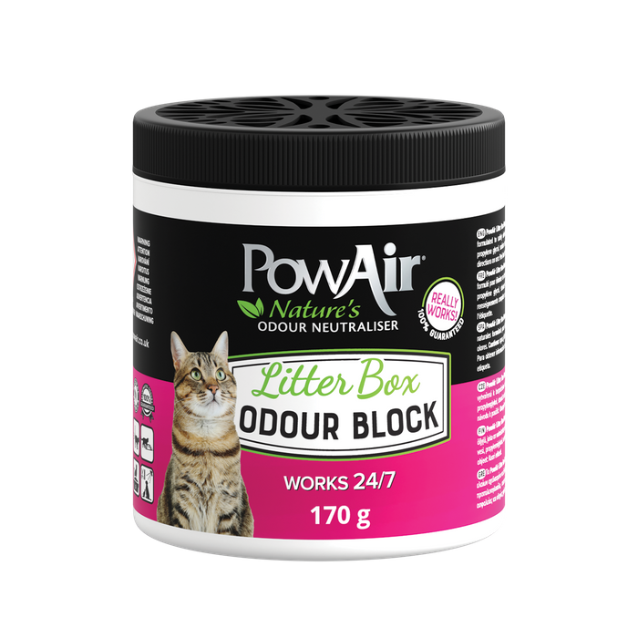 PowAir Litter Box Odour Destroyer Block