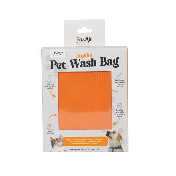 PowAir Jumbo Pet Hair Wash Bag