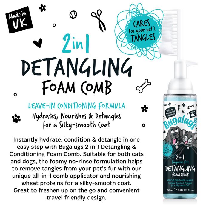 Detangling Foam Comb