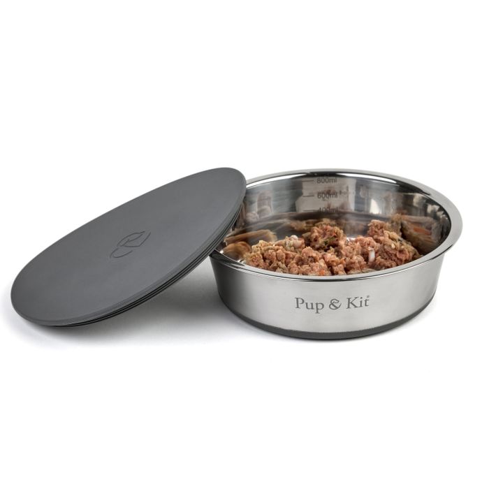 Lid-it® Pet Bowls with Stay-Fresh Lid