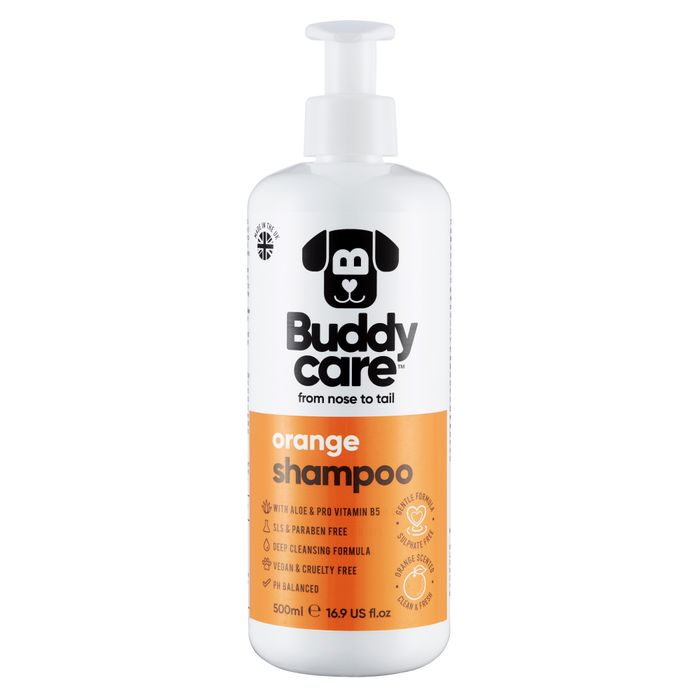 Buddycare Orange Dog Shampoo 500ml
