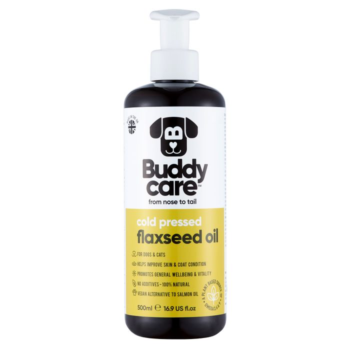 Buddycare Flaxseed Oil for Dogs & Cats 500ml