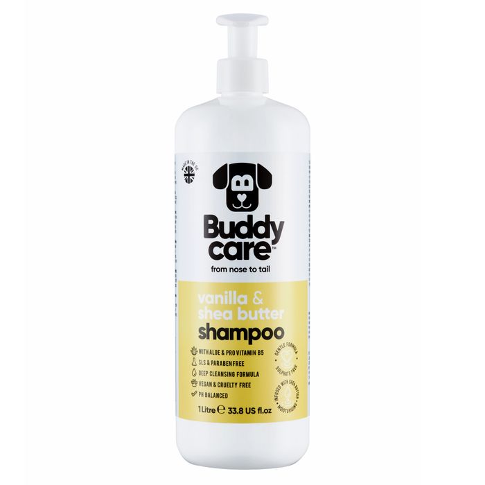 Buddycare Vanilla & Shea Butter Dog Shampoo 1L