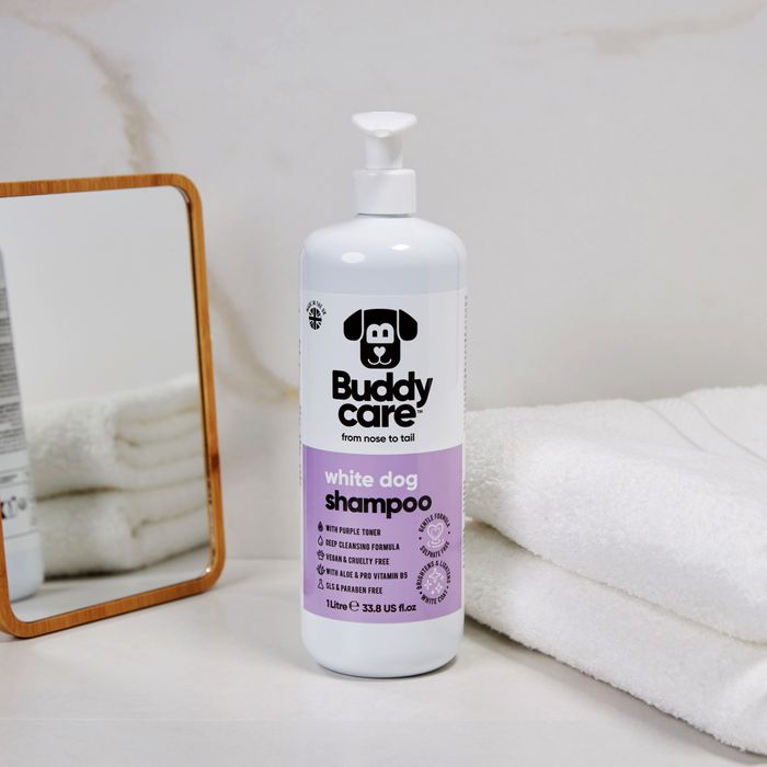 Buddycare White Dog Shampoo 1L