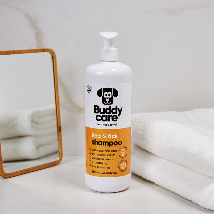 Buddycare Flea & Tick Dog Shampoo 1L