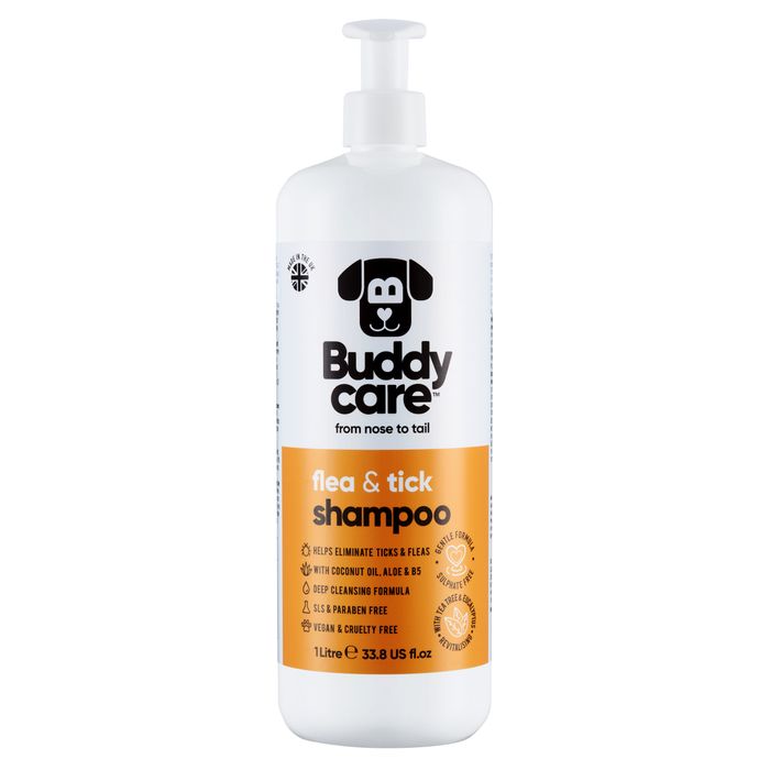 Buddycare Flea & Tick Dog Shampoo 1L