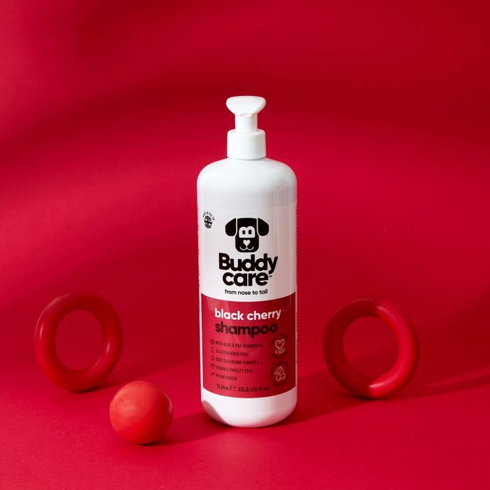 Buddycare Black Cherry Dog Shampoo 1L