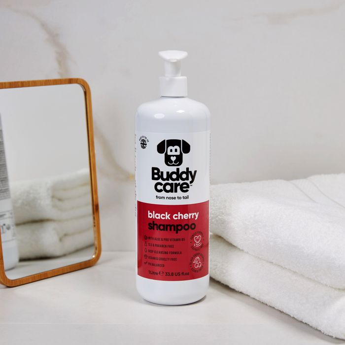 Buddycare Black Cherry Dog Shampoo 1L