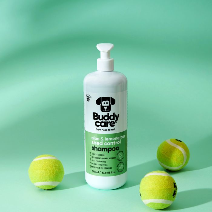 Buddycare Shed Control Aloe & Lemongrass Dog Shampoo 1L