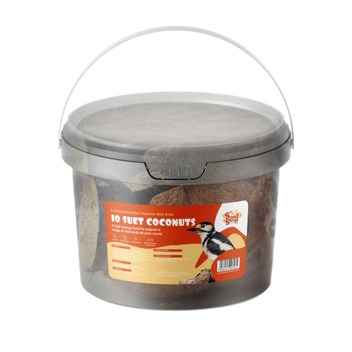 Suet Shop Suet Coconuts (10 Pack)