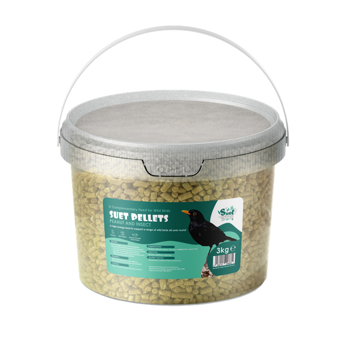 Suet Shop Peanut and Insect Suet Pellets (3kg)