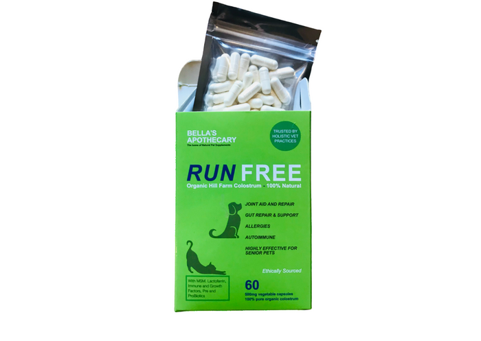 RunFree grass-fed bovine colostrum