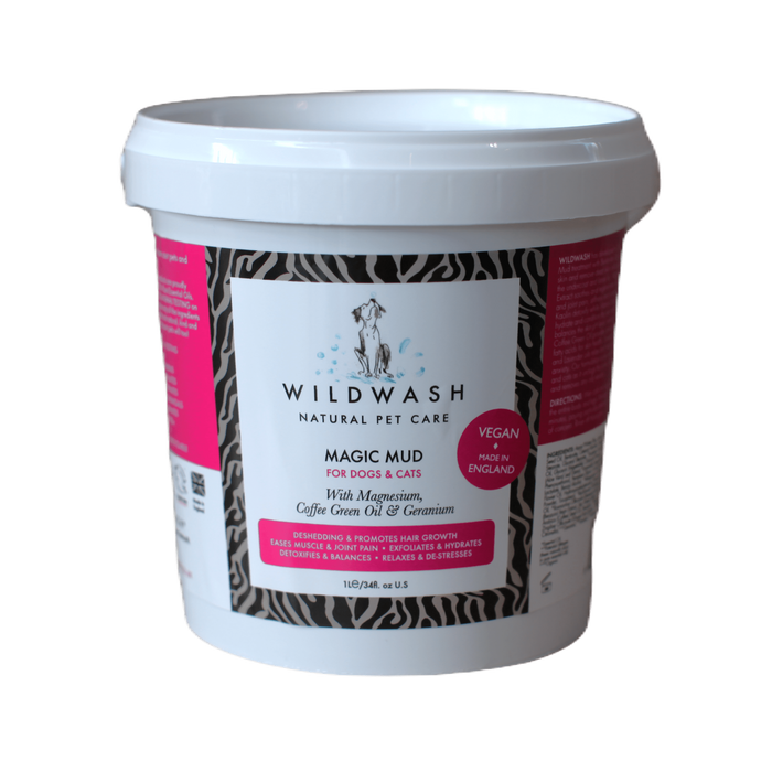 WildWash 5-in-1 Magic Mud for Dogs and Cats 1 Litre