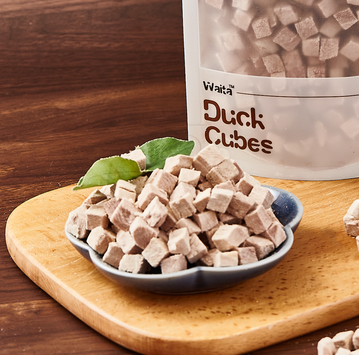 Freeze Dried Duck Cubes