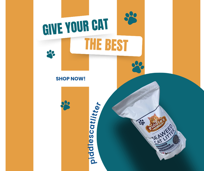 Piddle's Seaweed Cat Litter - 5KG