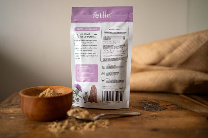 ground seed milk thistle powder