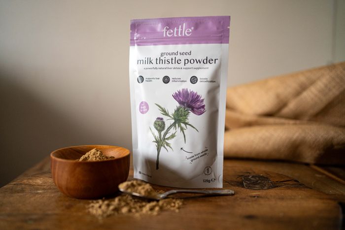 ground seed milk thistle powder