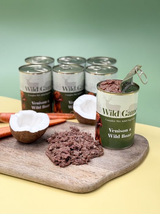 Venison & Boar - Grain Free Complete Wet Adult Dog Food 400g