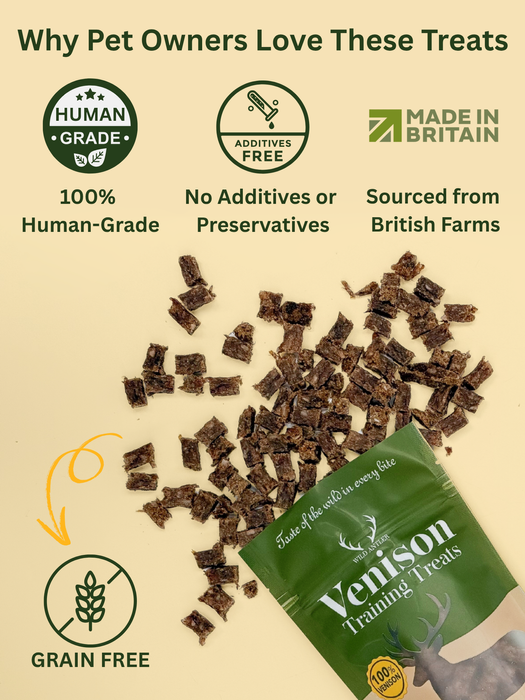 Venison Training Treats 150g