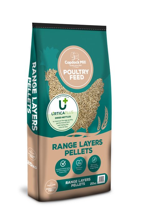 Range Layers Pellets With Urtica Plus