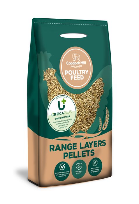 Range Layers Pellets With Urtica Plus