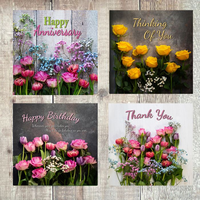 Floral cards