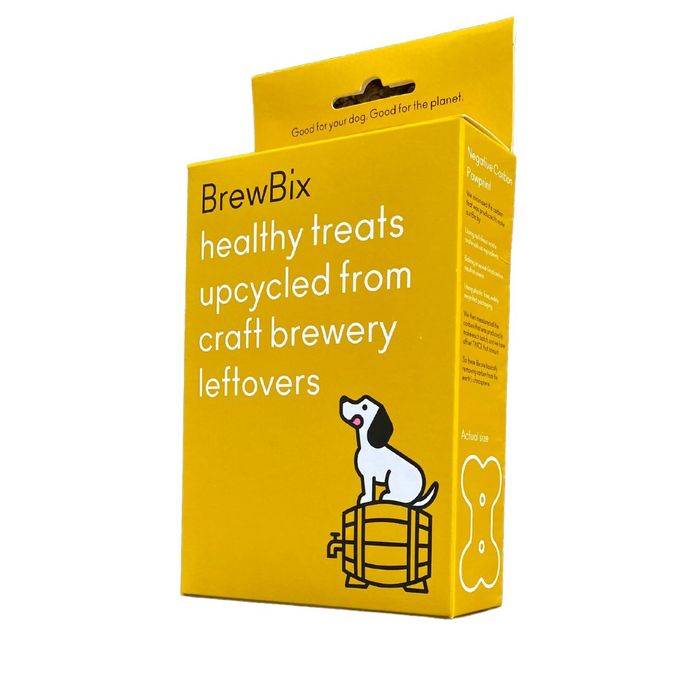 BrewBix Healthy  Dog Treat Biscuits - 36 x 100g Box incl POS + bag of samples